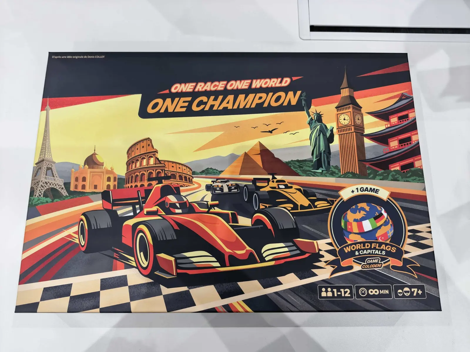 Front of the Colodeni One Race One World One Champion product box